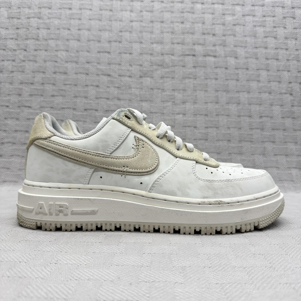 Nike Air Force 1 Low Luxe Summit White Mens Size 10.5 DD9605-100